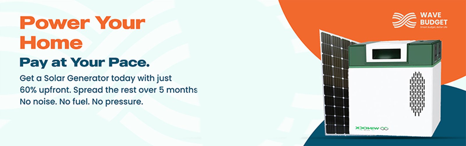 Wavebudget Solar Generator Banner1